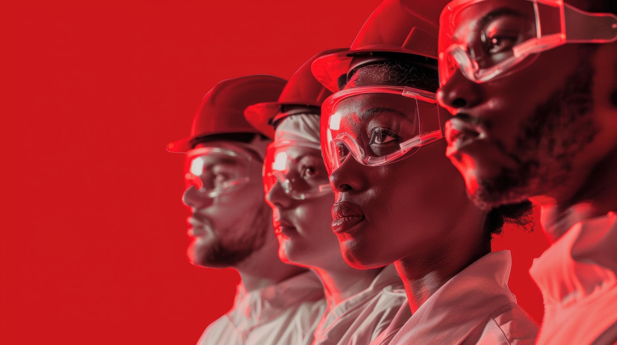 High-Pressure-Team in einer anspruchsvollen Arbeitsumgebung